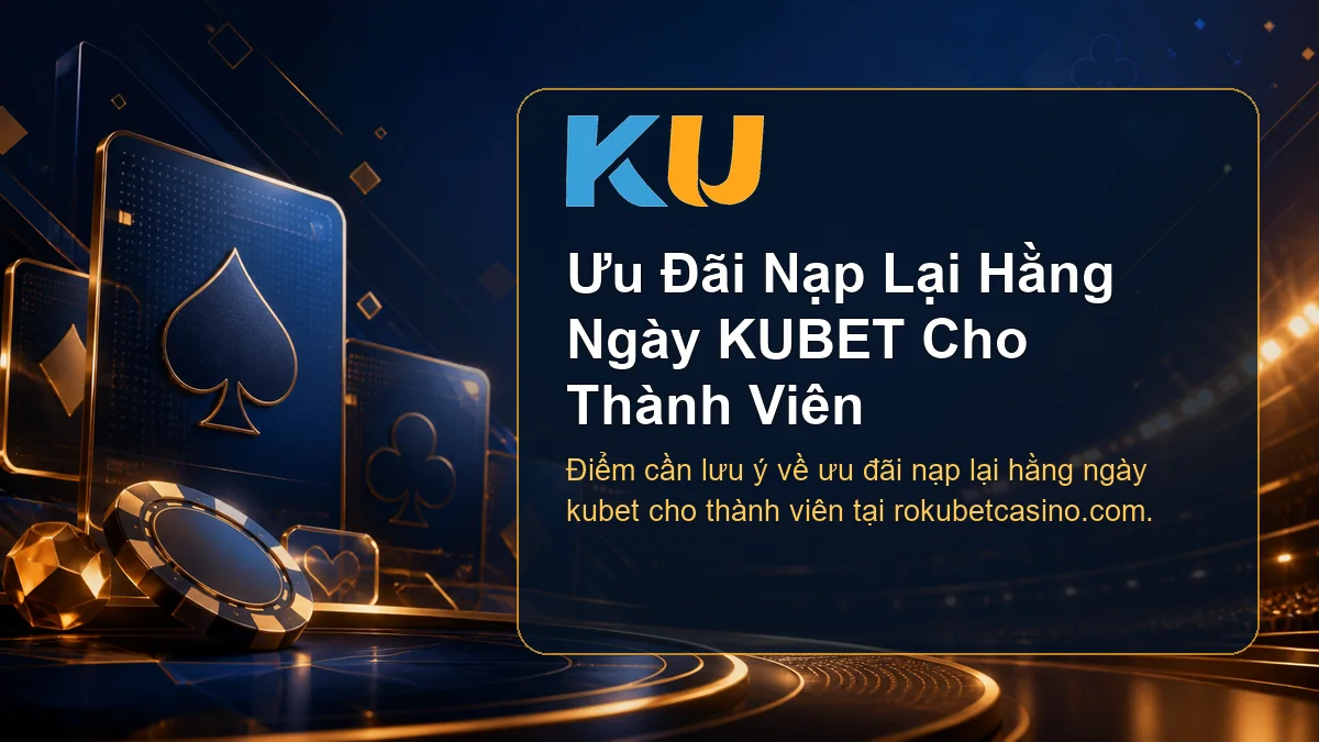 Minh họa chi tiết Ưu Đãi Nạp Lại Hằng Ngày KUBET Cho Thành Viên tại KU - 89
